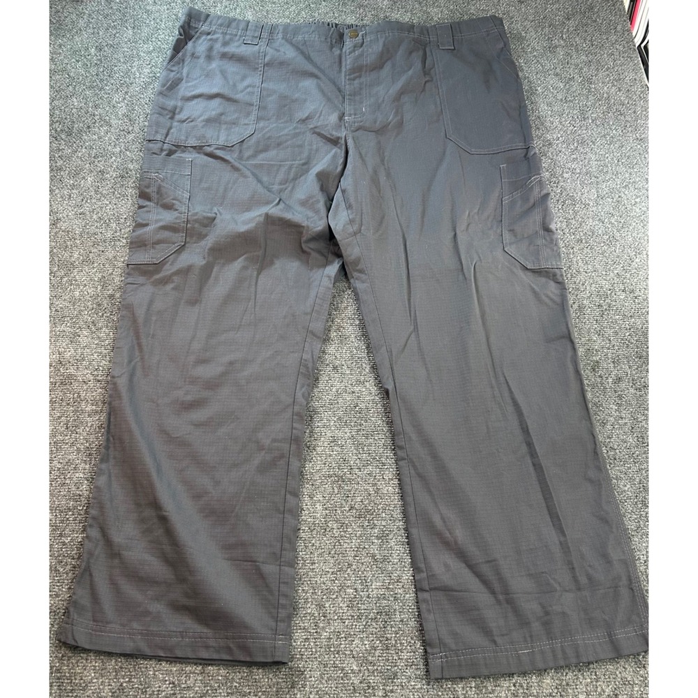Carhartt Cargo Scrub Pants Mens 3XL Gray Ripstop C54108 Workwear Utility